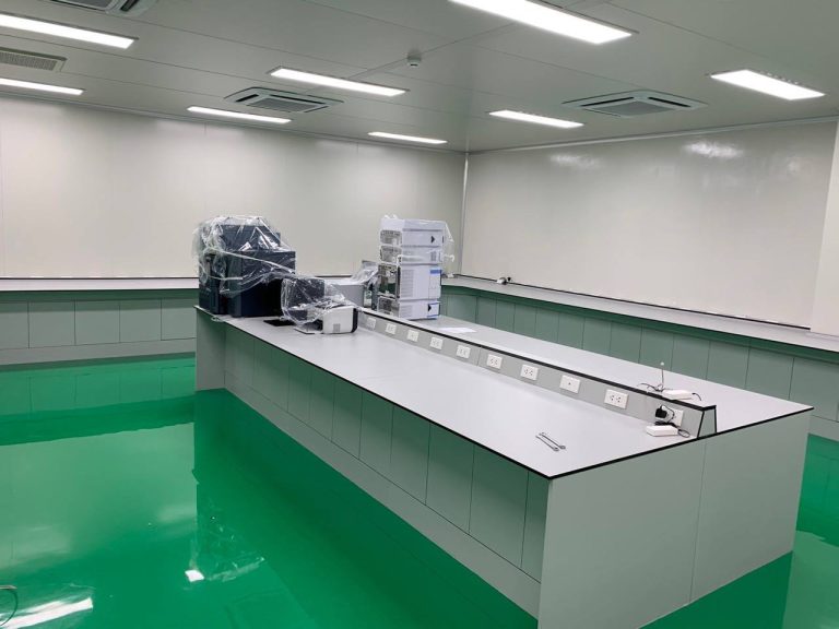 Bàn thí nghiệm trung tâm 1 tầng không chậu rửa - Bàn thí nghiệm ...